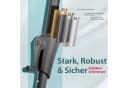 Sekey Sonnenschirm Kurbel Neigbar Creme UPF 50+ Metall Bild 5