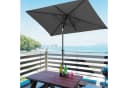 Sekey Balkonschirm 200 x 125 cm Rechteckiger Sonnenschirm UV50+ Bild 5