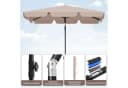 Sekey Sonnenschirm 200 x 125 cm Balkonschirm UV50+ Bild 5
