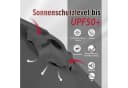 Sekey Doppelsonnenschirm Grau UV 50+ mit Standfuß Bild 5
