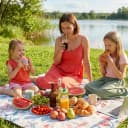 Sekey Picknickdecke 3-Schicht Wasserdicht 200x200 cm Bild 1