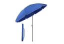 Sekey Sonnenschirm 160 cm Blau Verstellbar Mit Hülle Bild 2