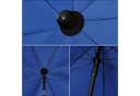 Sekey Sonnenschirm Ø 180 cm Blau mit verstellbarer Höhe und Neigung Bild 1