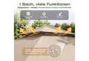 Sekey Grillpavillon Faltbar 250x150cm Taupe Wasserdicht Bild 3