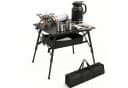 Sekey Aluminium Campingtisch Faltbar Höhenverstellbar Schwarz Bild 1