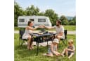 Sekey Aluminium Campingtisch Faltbar Höhenverstellbar Schwarz Bild 3