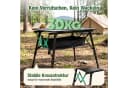 Sekey Aluminium Campingtisch Faltbar Höhenverstellbar Schwarz Bild 5