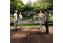 Arebos Klapptisch Anthrazit 182 cm Klappbar für Garten Camping Bild 1