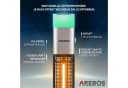 Arebos Heizstrahler 1500W mit LED & Fernbedienung Bild 4