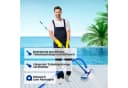 AREBOS Pool-Bodenreinigungsset mit Teleskopstange und 11m Schlauch Bild 1