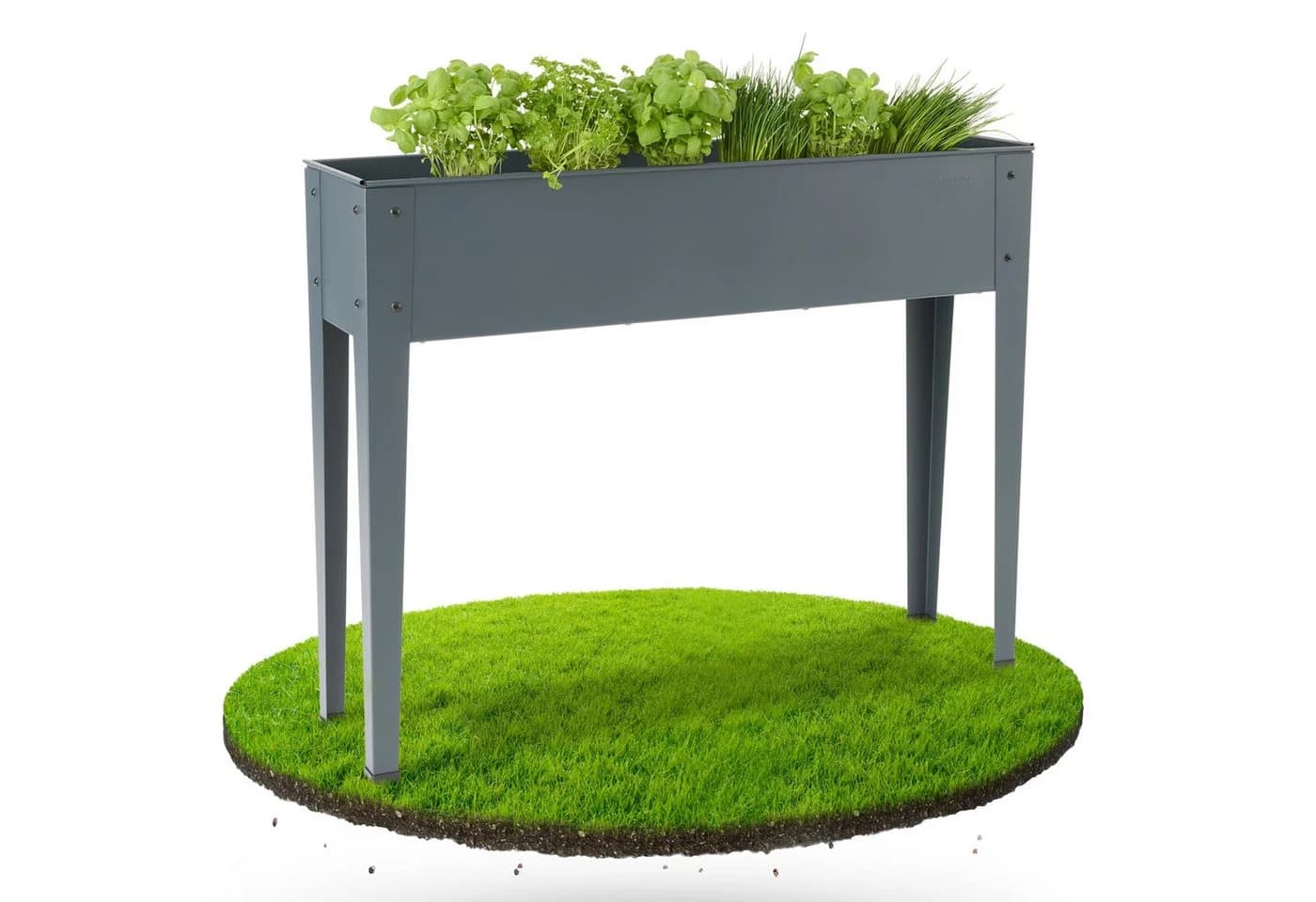 Arebos Hochbeet Metall 45 L Wetterfest für Kräuter & Gemüse - Bild 2