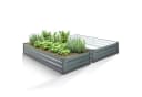 Arebos Hochbeet Metall 2er Set Gartenbeet Pflanzbeet Bild 2