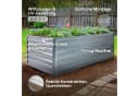 Arebos Hochbeet Gartenbeet Pflanzbeet Gemüsebeet für Garten & Terrasse Bild 3