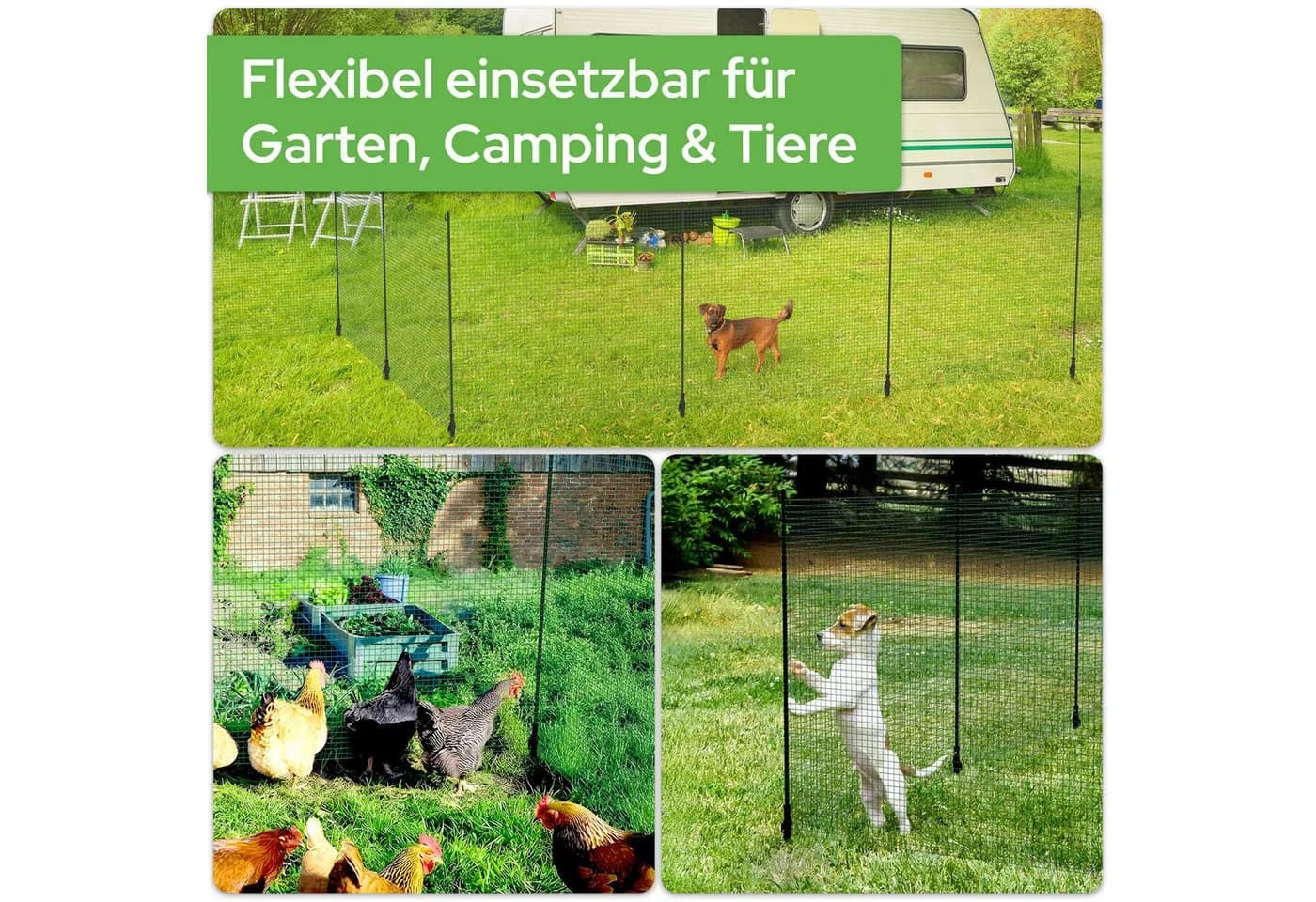 Begrenzungszaun aus Weidenzaun - Flexibel, Mobil und Strapazierfähig - Bild 5