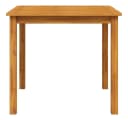 furnicato Gartentisch Esstisch aus Massivholz 85x85 cm Natur Bild 3