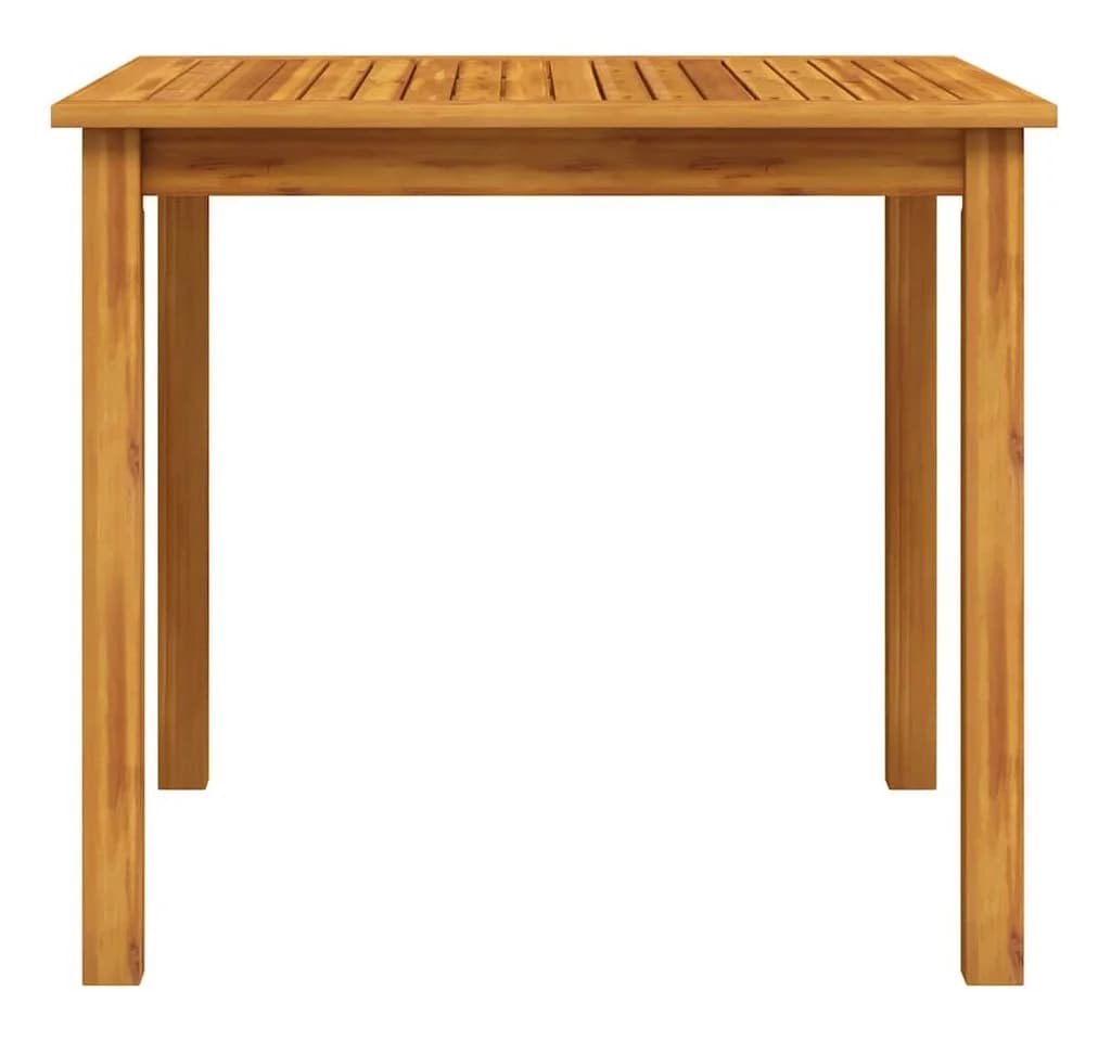 furnicato Gartentisch Esstisch aus Massivholz 85x85 cm Natur - Bild 5