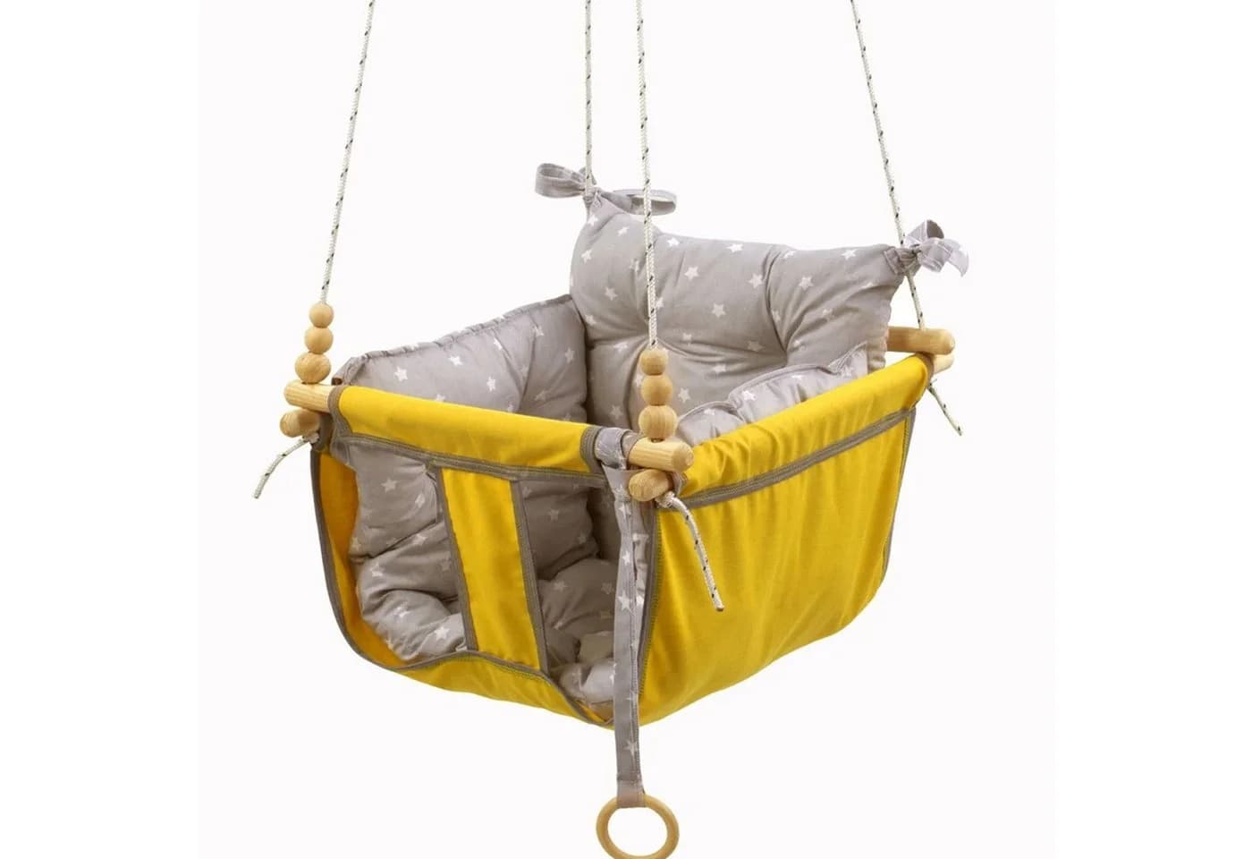 Jungengel Babyschaukelsitz Indoor Hängeschaukel 60kg Traglast - Bild 2