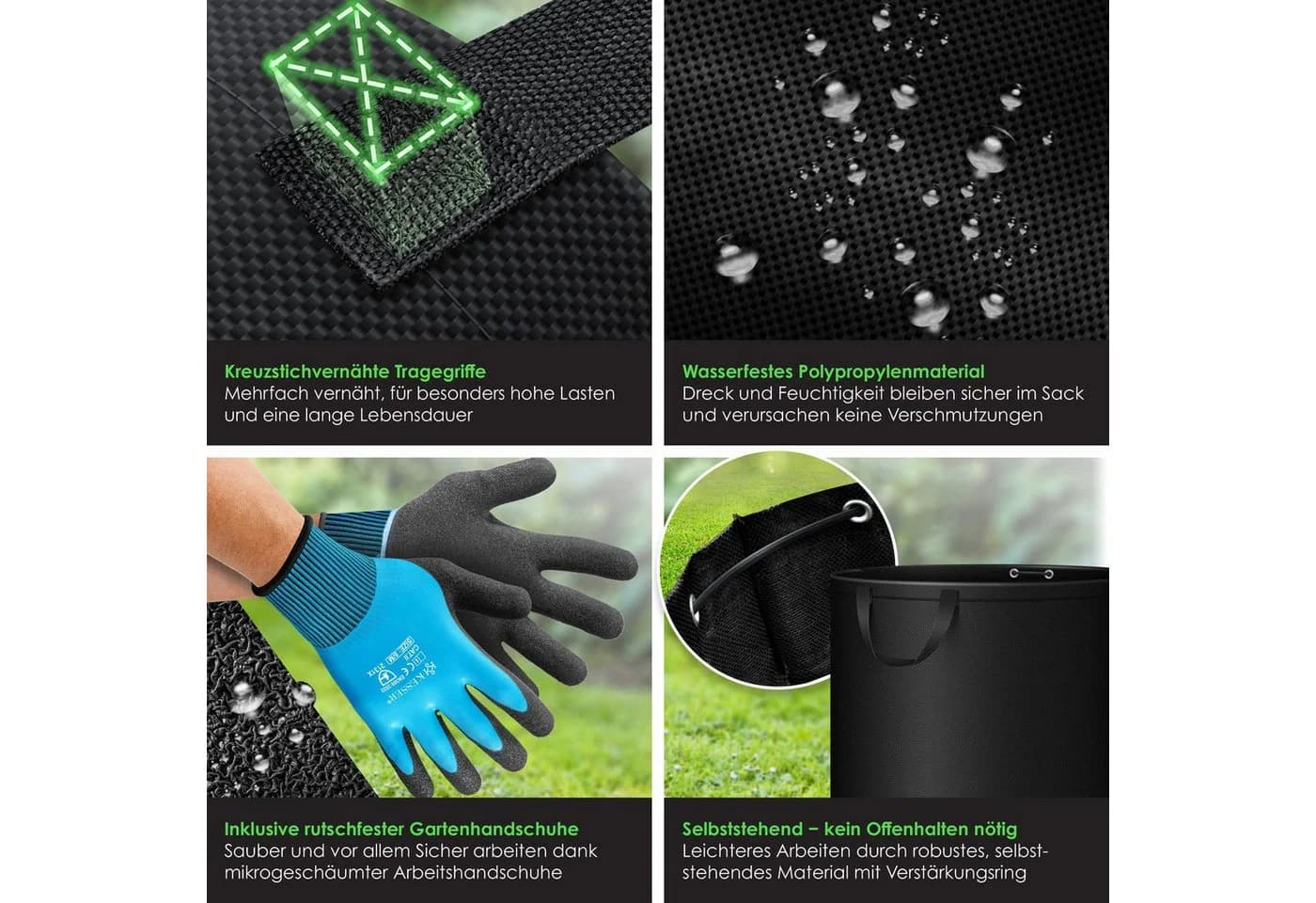 Robuster und strapazierfähiger Gartensack - Bild 3
