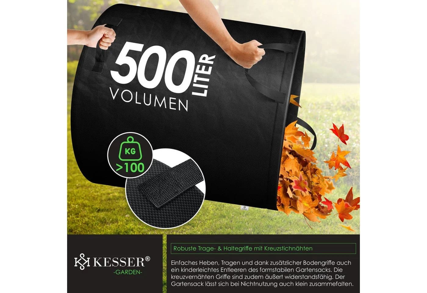 Robuster und strapazierfähiger Gartensack - Bild 5