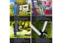 KESSER Campingstuhl Faltbar Anthrazit 150kg Tragkraft mit Taschen Bild 5