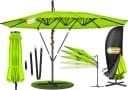 KESSER® Doppelsonnenschirm 4,6m x 2,7m Ampelschirm Bild 3