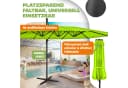 KESSER® Doppelsonnenschirm 4,6m x 2,7m Ampelschirm Bild 5