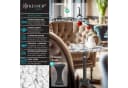 KESSER® 2in1 Stehtisch klappbar Bistrotisch Aluminium Edelstahlplatte höhenverstellbar Bild 2