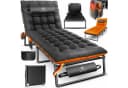 KESSER Campingliege Klappbar Mit Nackenkissen 250 kg Belastbar Bild 2