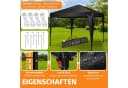 KESSER Pavillon 3x3m wasserdicht inkl. Tasche Pop-Up Klicksystem Bild 1
