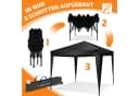 KESSER Pavillon 3x3m wasserdicht inkl. Tasche Pop-Up Klicksystem Bild 4