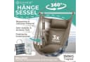 KESSER Hängesessel Haiti 150kg Traglast Braun Indoor Outdoor Bild 1
