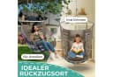 KESSER Hängesessel Haiti 150kg Traglast Braun Indoor Outdoor Bild 5