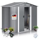 KESSER® XL Metall Gerätehaus 4,2m³ mit Fundament inkl. Arbeitshandschuhe Bild 1
