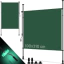 KESSER Klemmmarkise Senkrechtmarkise Außen Wasserfest mit Handkurbel Bild 1