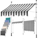 KESSER Klemmmarkise mit Handkurbel Balkon UV-beständig höhenverstellbar wasserabweisend Bild 1
