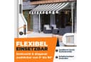 KESSER Klemmmarkise mit Handkurbel Balkon UV-beständig höhenverstellbar wasserabweisend Bild 2