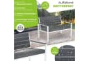 KESSER Gartenbank 2-Sitzer Holzoptik UV-beständig Bild 4