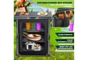 KESSER Faltbarer Campingschrank mit Aluminiumgestell Schwarz Bild 1