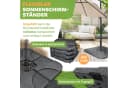 KESSER Schirmständer 4-teilig Schwarz HDPE Kunststoff Bild 1