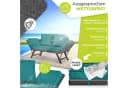 KESSER Gartenbank Polyrattan Luna mit Liegefunktion & Verstell-Funktion Bild 4