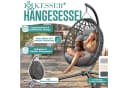 KESSER Hängesessel mit Gestell, Polyester Hängekorb, 150kg belastbar Bild 1