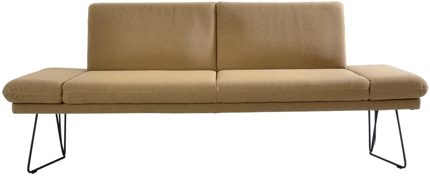 Polsterbank Pego Beige K+W Komfort & Wohnen Seitenteilverstellung