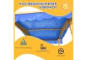 Outsunny Sandkasten mit Spielhaus aus Holz, Naturholz Bild 5