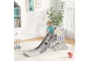 AIYAPLAY Gartenrutsche Grau Raketen-Design für Kinder 1,5-3 Jahre Bild 2