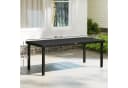 Outsunny Gartentisch Aluminium Kunststoff 190x90x74 cm Bild 3