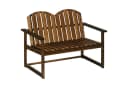 Outsunny Gartenbank Tannenholz Zweisitzer Bild 1