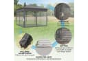Outsunny Gartenpavillon Metall Oxfordstoff Bild 5
