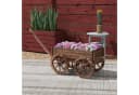 Outsunny Blumenkasten Pflanzenwagen mit Griff Verkohlt Bild 2