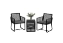 Outsunny Rattan Gartenmöbel-Set PE Rattan Polyester Bild 1