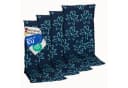 NYVI Gartenstuhl-Auflage Barcelona 4er Set Blume Hellblau Bild 3